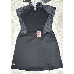 Adidas Ultimate365 Long Sleeved Dress Black Golf Women's Small NEW IN9915 230